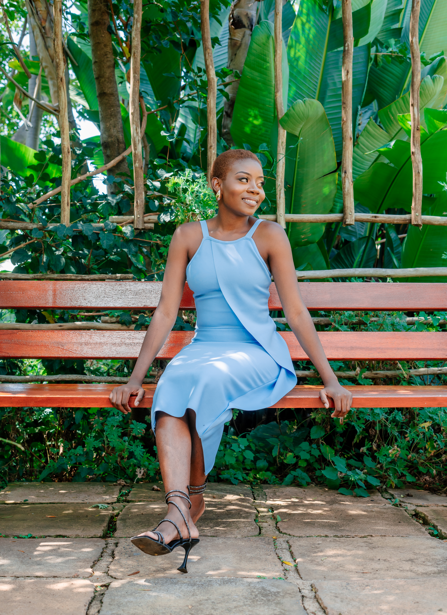 Light Blue Elegant Dress